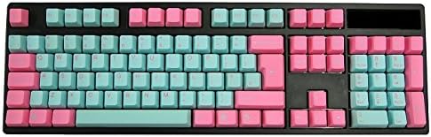 Tai Hao Pbt Double Shot Miami Us Ansi Iso Keycap Set Amazon Co Uk Computers Accessories