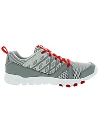 Reebok Sublite Train RS de los hombres 2.0L Acero Training Shoe 10 Hombres US gris rojo blanco