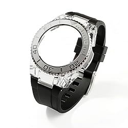 Neuupesen GA2100 Transparent Case with Metal Bezel