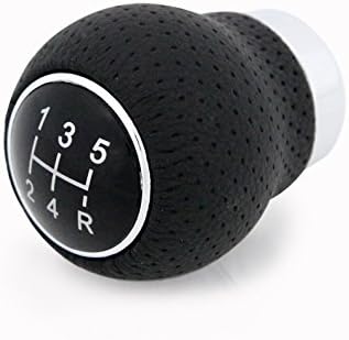 LT Sport SN#100000001398-219 for Mazda 3/5/6/CX-7/MX-6/B2200/626/323 5-Speed Leather Round Shift Knob