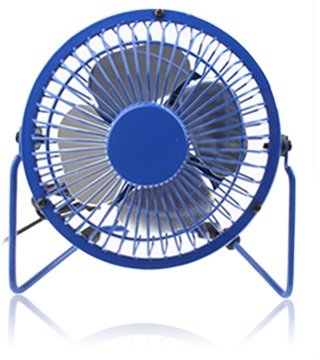 eGadget Metal Retro Desk Fan for PC , Laptop , Netbook, Apple Macbook , iMac (BLUE)