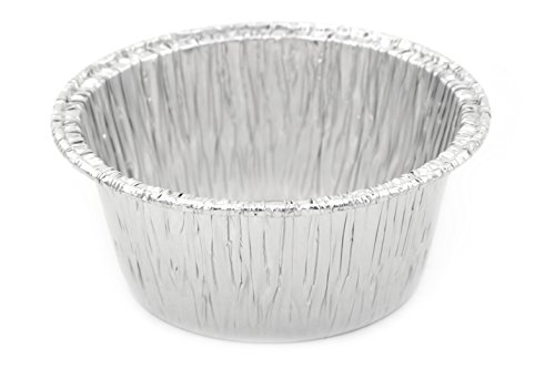 Mini Muffin Cupcake Custard Baking Bake Disposable Foil ramekins & souffle Cup 3-1/8