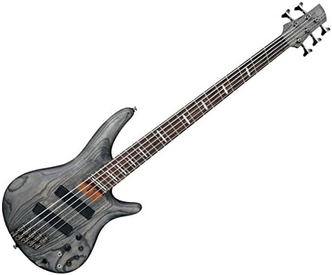 Ibanez SRFF805BKS - SR Bass workshop Multi-Scale stain 5-string - Black