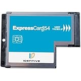 SCM SCR3340 Common Access CAC DoD and Military ID Smart Card SmartCard Reader (ExpressCard interface CCID Compatible) for Vista XP and Linux Laptop Computers