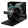 Ab Roller Wheel, Abs Workout Equipment for Abdominal & Core Strength Training, Exercise Wheels for Home Gym Fitness, Ab…