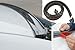 4.9ft 3D Carbon Fiber Car Rear Wing Lip Spoiler Tail Trunk Roof Trim Luxury Kit