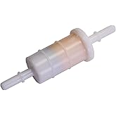 Quicksilver 879885Q Inline Fuel Filter for Mercury &amp; Mariner Outboards | 20-Micron Filtration Supports Consistent Fuel Flow