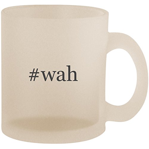 #wah - Hashtag Frosted 10oz Glass Coffee Cup Mug