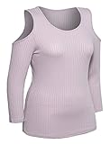 Women's Off Shoulder Plus Size Top