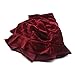Andoer Universal Piano Stool Chair Bench Cover Pleuche Decorated with Macrame 75 35cm for Piano Dual Seat Bench RED