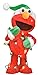 ProductWorks 24-Inch Pre-Lit 3D Sesame Street Elmo with String of Lights Christmas Yard Decoration, 35 Lights