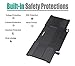 ROLADA A1496 Battery Replacement for Apple A1377 A1405 MacBook Air 13 inch,A1369 (Late 2010 Mid 2011 Version), A1466 (Mid 2012 Mid 3013 Early 2014),661-5731 MC503 MC504 MacBook Air Battery-55Wh/7200m