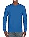 Gildan Men's Ultra Cotton Long Sleeve T-Shirt, Style G2400, Royal, Medium