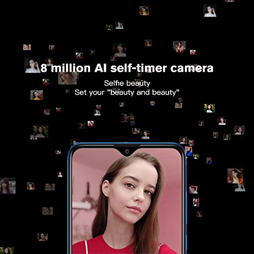 Xiaomi Redmi 8A Smartphone, 2GB 32GB Mobilephone, 6,22"Pantalla Snapdargon 439 Octa Core Teléfono Móvil 5000mAh 12MP AI Tipo Cámara Trasera 8MP Cámara Frontal,Versión Global (Azul) - Imagen 6
