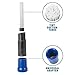 DDcafor Vacuum Attachment Dust Brush Cleaner Remover Dust Pro Cleaner Universal Attachment for Car, Pets, Corners, Air Vents, Keyboards, Drawers, Jewelry, Plants