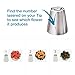 Russian Piping Tips Set 105 Pcs - 50 Numbered Frosting Nozzles & Instruction Sheet - 50 Pastry Bags & 4 Couplers - Cake, Cupcake & Baking Decorating Supplies Kit For Flower Shaped Icing Decorations