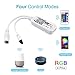 Zombber WiFi Wireless Smart LED Controller with 24 keys Remote for RGB LED Strip Lights, Compatible with Alexa Google Home IFTTT, Support Android IOS System