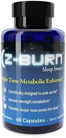 Z-burn -- 60 Capsules -- Night Time Fat Loss Supplement - Sleep Great, Lose Weight! Guaranteed Results by Fitness One Formulas