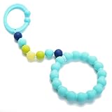 Chewbeads Gramercy Stroller Toy - Turquoise