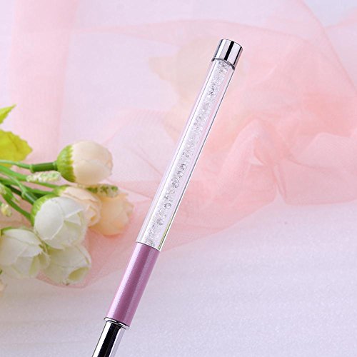Jocestyle 1pcs Nail Art Fan Shaped Brush UV Gel Gradient Drawing Painting Manicure Pen - Thumbnail 4
