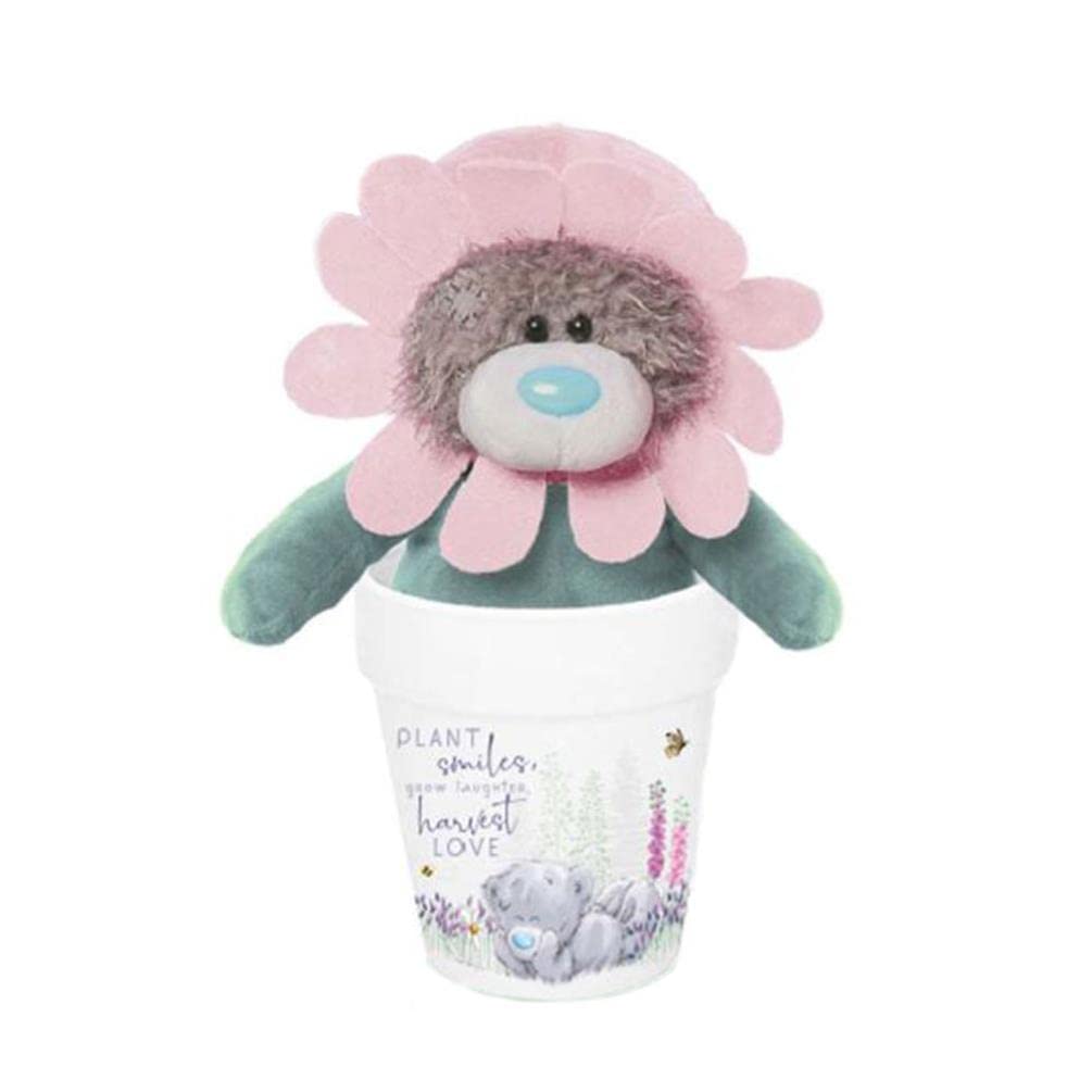 Me to You Tatty Teddy Bear in Plant Pot Shaped Mug - Official Collection! White Ceramic