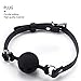Kismet168 10PCS Women Couples Leather Handcuffs Set Toy with Bag-Adult Six-Toys for Coseplay Game Beginner (Black, Without Bag)thumb 2
