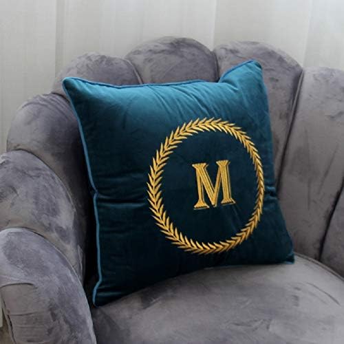WFF Velvet Square Throw Pillow,Soft and Breathable Decorative Throw Pillowcases Cushion Cases Pillowcases Pillow Sofa Chairs and Household Decoration 45X45 cm 17.7X17.7 Inch Multi-Color Optional