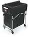 Rubbermaid Commercial Products, Cover for Rubbermaid Collapsible X-Cart 4 Bushel with Quick-Access-Lid and Multiple Built-in-Storage Pockets, Small (1889863)