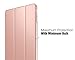 iPad Pro 12.9 Case, TiMOVO Smart Case [Light Weight] Slim Translucent Frosted Back Protector, with Auto Wake/Sleep, Magnetic Cover for Apple iPad Pro 12.9 Inch (Both 2017 and 2015 Models), Rose Gold