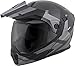 ScorpionEXO Unisex-Adult Modular/Flip Up Adventure Touring Motorcycle Helmet (Silver, Large) (EXO-AT950 Neocon)