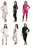 Rocky Womens Thermal Set 2pc Long John Underwear Smooth Knit
