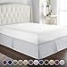 HC Collection Bed Skirt, Soft Microfiber Box Spring Cover, Bed Skirting Queen Size, 14