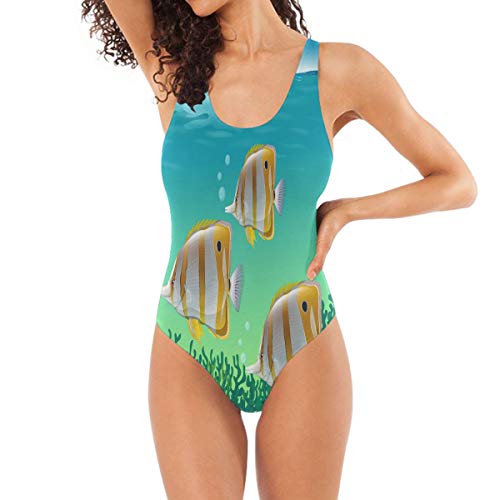 Aluy's boutique Women's Swimsuits - Cute Tropical
