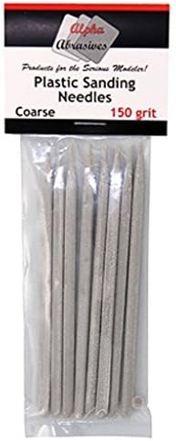 Alpha Abrasives Plastic Sanding Needles Coarse 150 Grit 0401