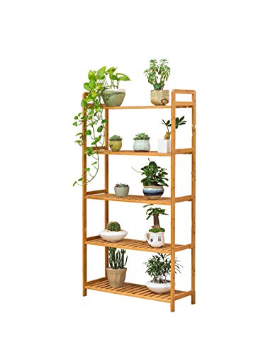 Bamboo Flower Stand Plant Display Stand Interior Y Exterior Flower ...