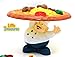 Little Treasures Incline Pizza Balancing Pile Up Game for Ages 3 and Up