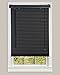 Achim Home Furnishings 1-Inch Wide Window Blinds, 27 by 64-Inch, Black