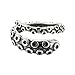 Octopus Tentacle Adjustable Ring in Sterling Silver (Antique Finish)