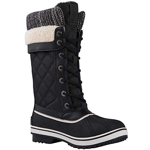 GLOBALWIN-Womens-1932-Mid-Calf-Winter-Snow-Boots