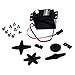 KOOKYE 180/360 Degree Mini Servo Motor for TeleCar Robot Helicopter (1x DS04 Servo)