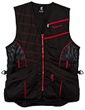 Browning Ace Shooting Vest-Black/Red