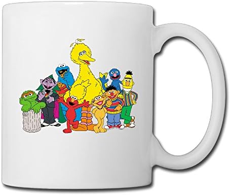 Ceramic Cups Cartoon Muppet Sesame Street Printing Coffee Mugs