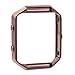 bayite Replacement Accessory Steel Frame for Fitbit Blaze Smart Watch Coffee Brown