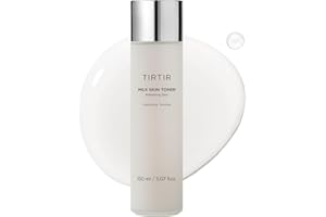 TIRTIR Milk Skin Rice Toner – Deep Moisturizing, Hydrating and Refreshing for face, Niacinamide, Ceramide, Rice Bran Extract, Nature-Oriented Ingredients, Korean Skin Care, Vegan, 150ml / 5.07 fl.oz.