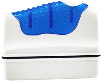 Citmage Floating Magnetic Brush Glass Aquarium Cleaner Good Suction Force With Soft Handle Strong Magnets For Home Fish Tank (Medium)