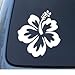 HIBISCUS FLOWER - Hawaiian - Car, Truck, Notebook, Vinyl Decal Sticker | 5 X 5.5 In