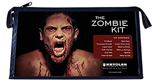 Kryolan 3008 professional makeup set: the zombie kit (c…