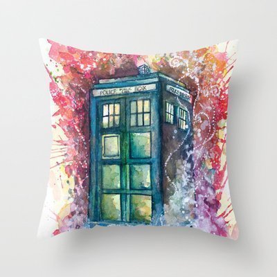 Amazon Com Pillowcase New Doctor Who Tardis Home Decoration