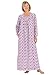 AmeriMark Women's Floral Flannel Gown
