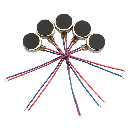 image for RuiLing 10-Pack 0830 Micro Flat Vibration Motors 12000Rpm 3V Voltage M